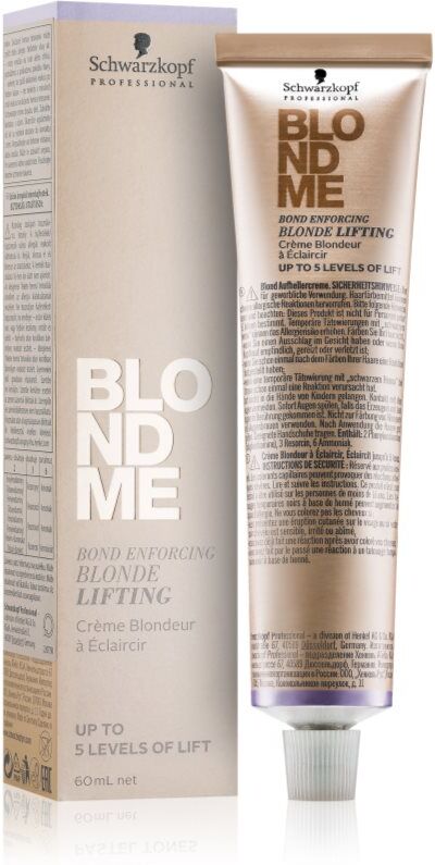 Schwarzkopf Professional Blondme Lifting crème éclaircissante pour cheveux blonds teinte Sand 60 ml