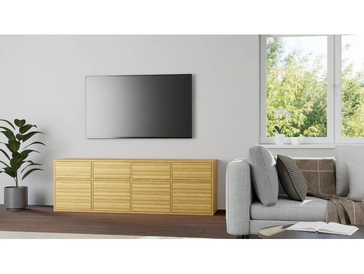 Massivholz Sideboard Kernbuche