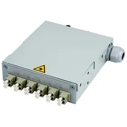 Telegärtner TS-Verteiler 6xLC-D mm Metallhülse H82050A0005 (Patch Panel), Zubehör Netzwerk