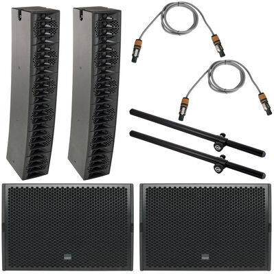 Seeburg Acoustic Line GL24/G1501 dp+ Power Bundle nero