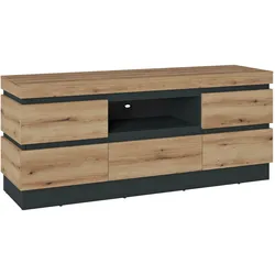 Lowboard ASMUS (BHT 161x68x45 cm) - braun - BHT 161x68x45 cm