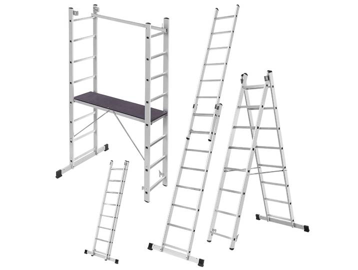KADmankind-Échafaudage en Aluminium, Échelle de 370cm