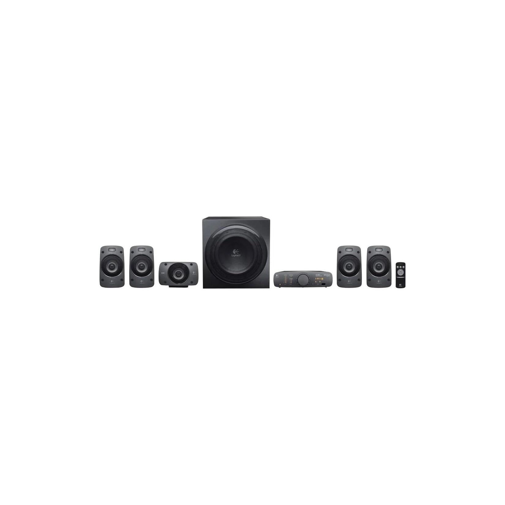 Logitech Lautsprechersystem - kabelgebundene 5.1 PC-Lautsprecher 500W