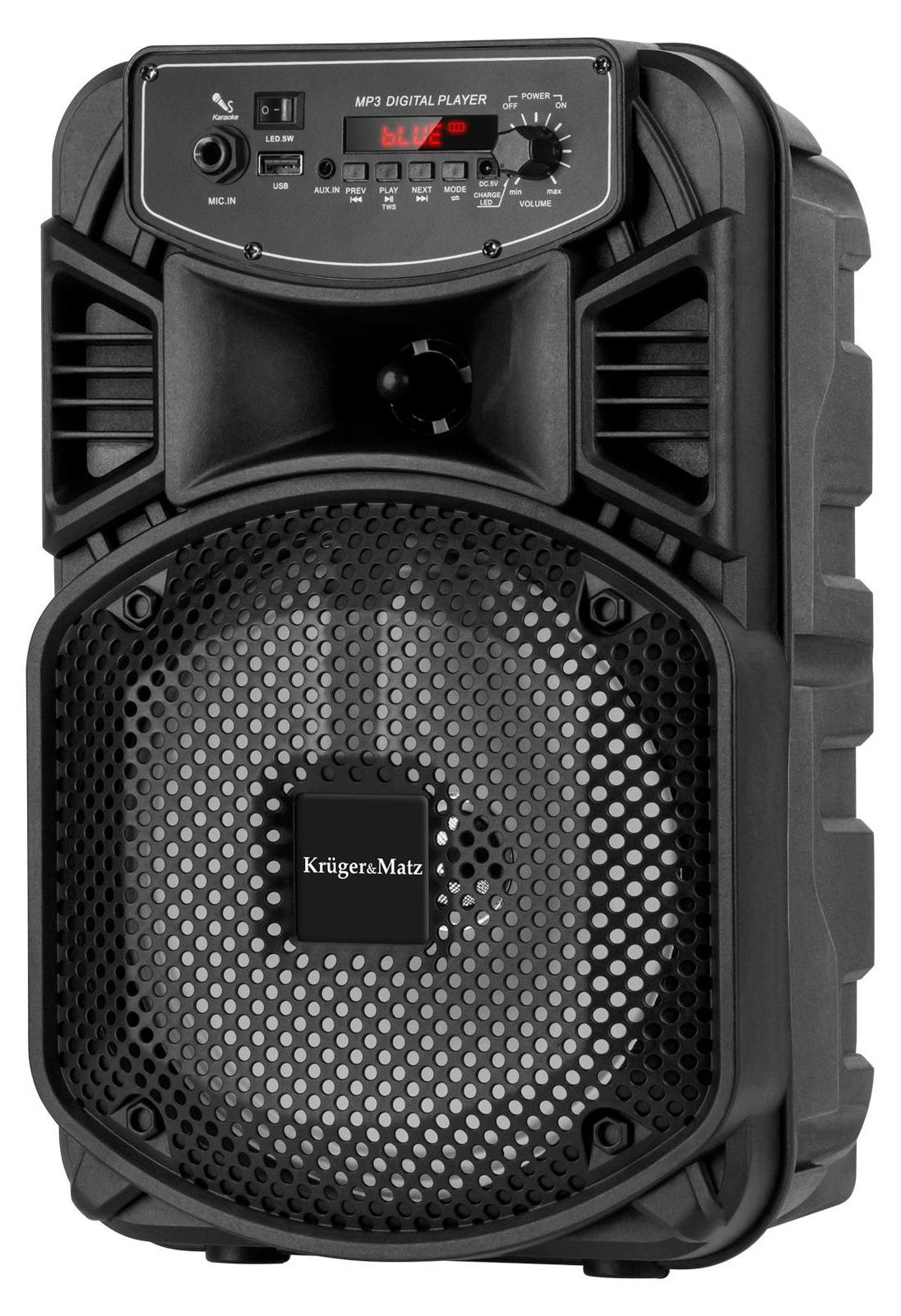 Krüger&Matz KM0555 Music Box Draagbare draadloze luidspreker, 10 W, 1200 mAh