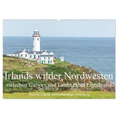 Irlands wilder Nordwesten, zwischen Galway und Fanad Head Lighthouse (Wandkalender 2027 DIN A2 quer), CALVENDO Monatskalender
