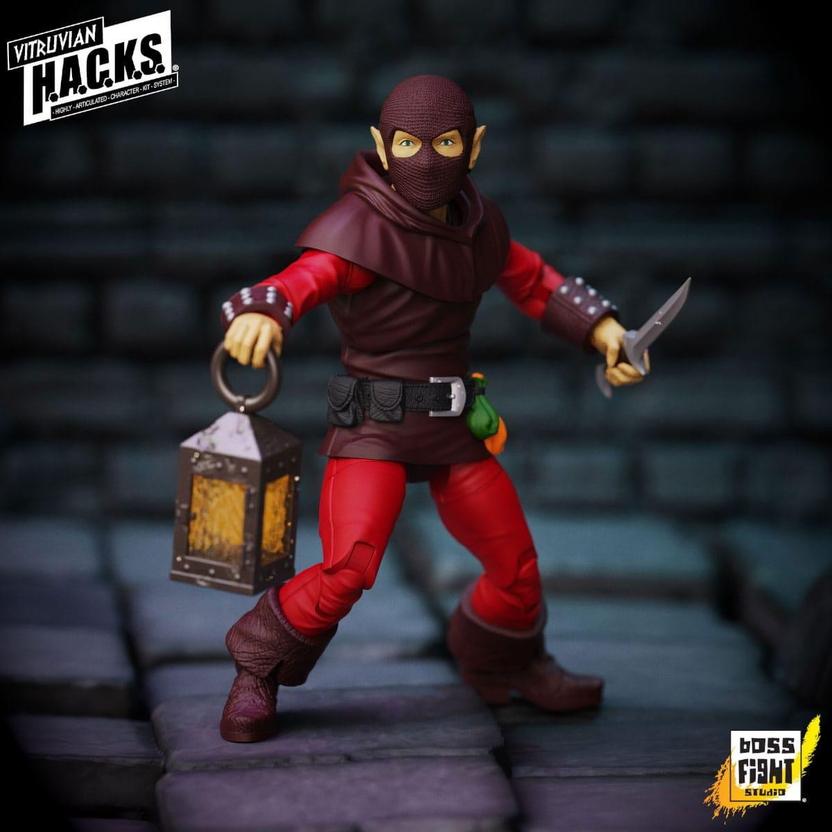 Boss Fight Studio Vitruvian H.A.C.K.S. actiefiguur Halfling Scout Dwynn Dellos