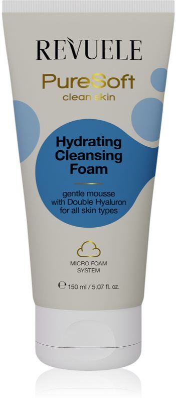 Revuele PureSoft Clean Skin hydrating cleansing foam for the face 150 ml