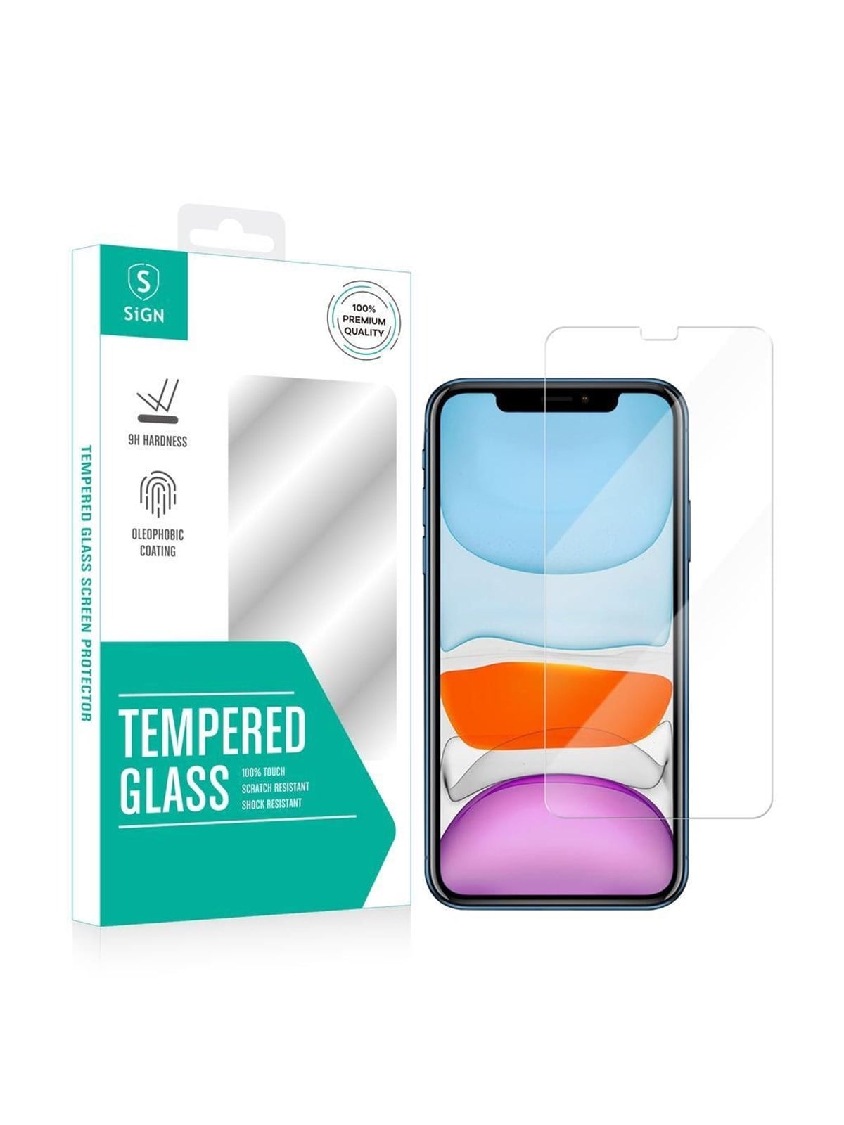 SiGN Ultra Clear Screen Protection for iPhone XR & iPhone 11
