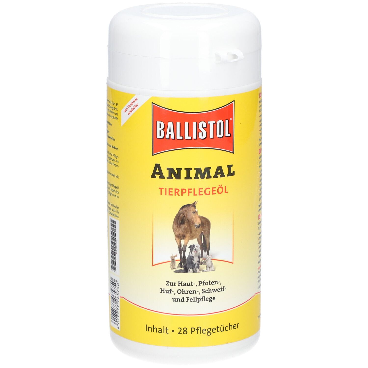 Ballistol animal Pflegetücher Spenderbox vet. 28 St Tücher