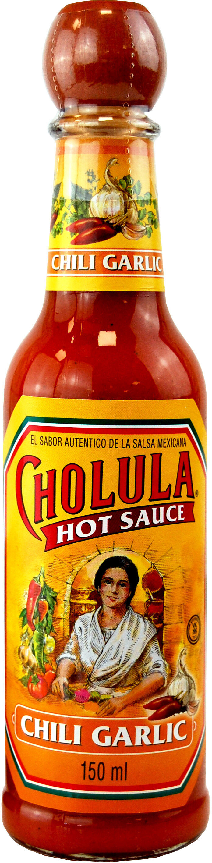 Cholula Garlic and Chili Hot Sauce 150ml