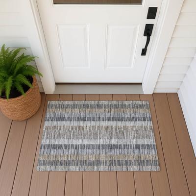 Addison Rugs Machine Washable Indoor/ Outdoor Contemporary Hopkins Chantille Rug