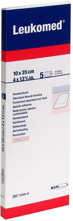 Leukomed sterile Pflaster 10x35 cm