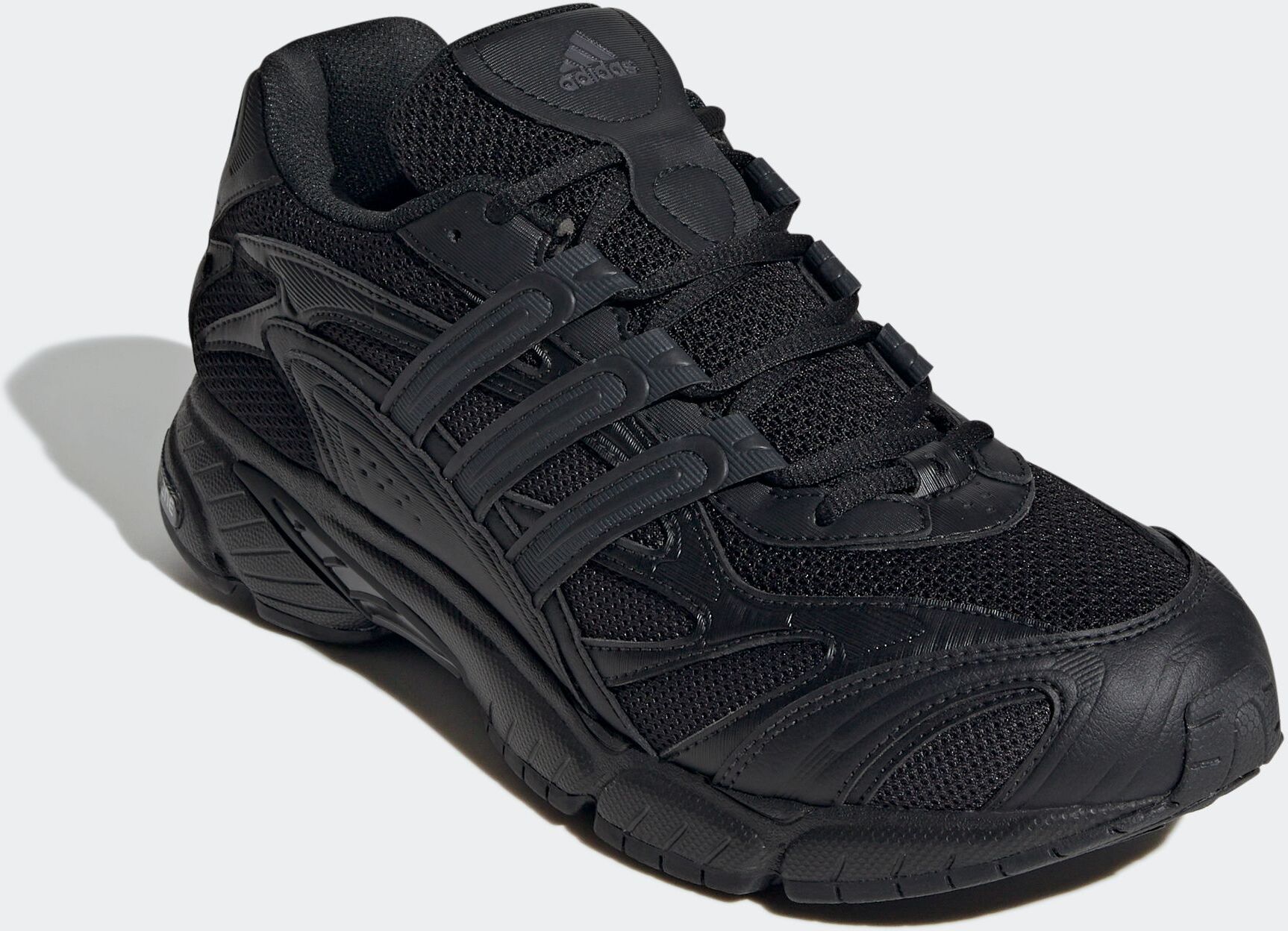 Sneaker ADIDAS ORIGINALS "TEMPER RUN 2.0", Herren, Gr. 40, schwarz (core schwarz, core schwarz, core schwarz), Synthetik, Textil, Schuhe Sneaker core schwarz, core schwarz, core schwarz 40