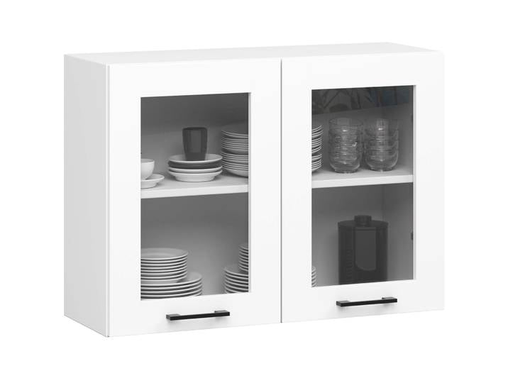 Hängeschrank Vitrine W80 – OLIWIA – Weiß
