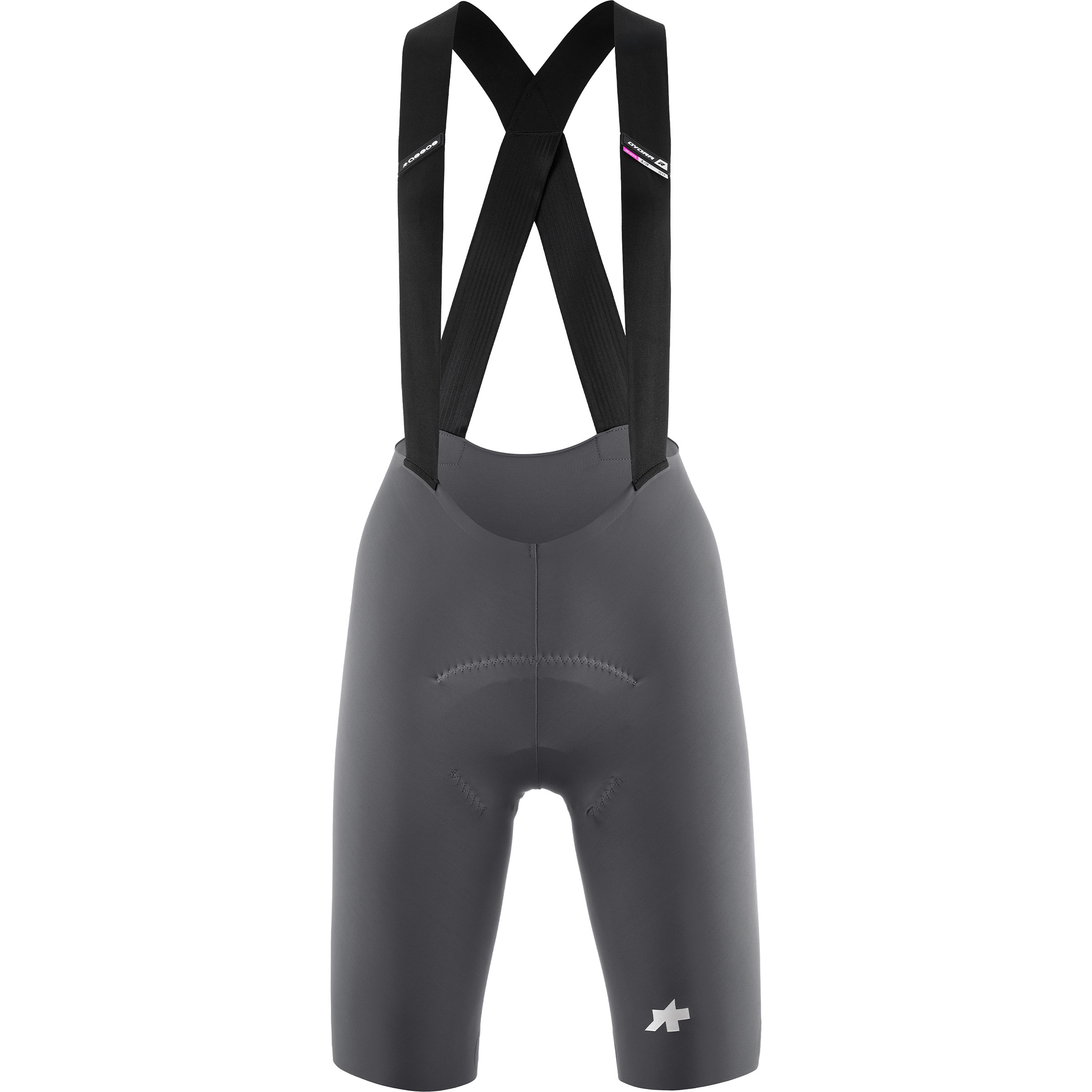 Assos Dyora R S11 Bib kurz Damen Fahrradhose grau Größe M Rennrad | Gravel Elastisch