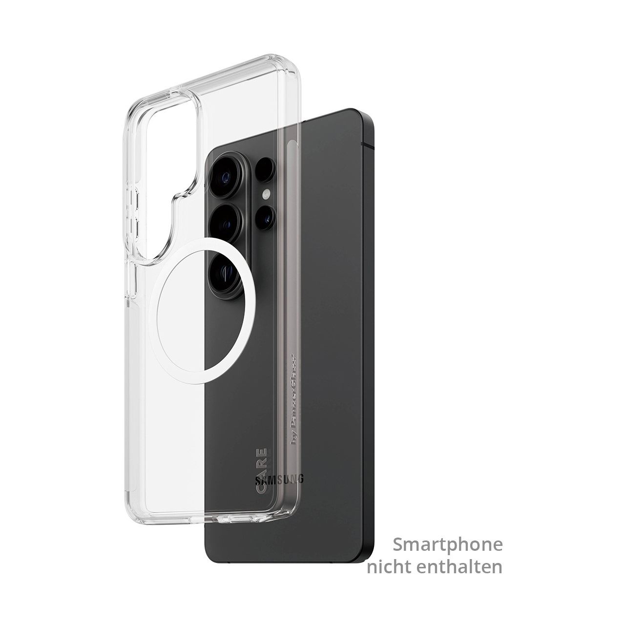 PanzerGlass CARE Urban Explorer Case transp.w. white Qi Samsung Galaxy S26 Ultra