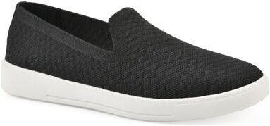 Women's Upstay Slip-on Sneaker by White Mountain in Black Fabric (Size 10 M)