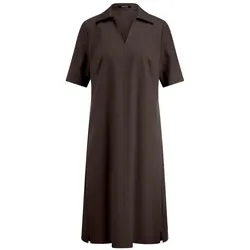 Kleid Hemdkragen Peter Hahn braun, 36