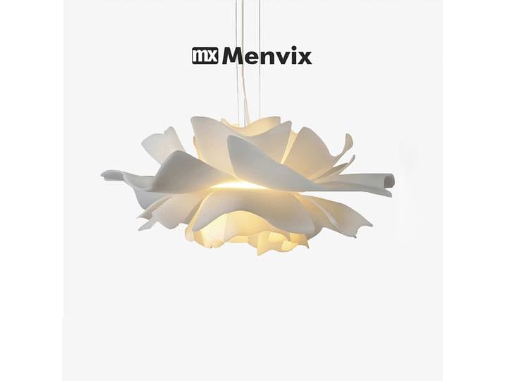 Menvix plafond chambre suspension Simple moderne LED chaud intérieur extérieur lustre nordique concepteur pétales luminaires