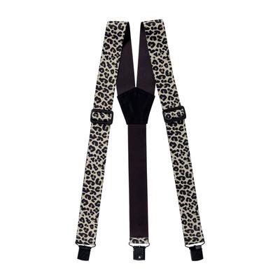 Hosenträger MAIER SPORTS "Zoozeal", Damen, braun (leo), Kunstfaser, Hosenträger, Unisex, Länge verstellbar, hochwertiger Clipverschluss