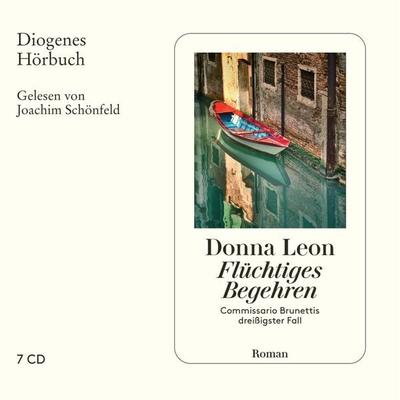 Flüchtiges Begehren - Donna Leon, CD, 9783257804263