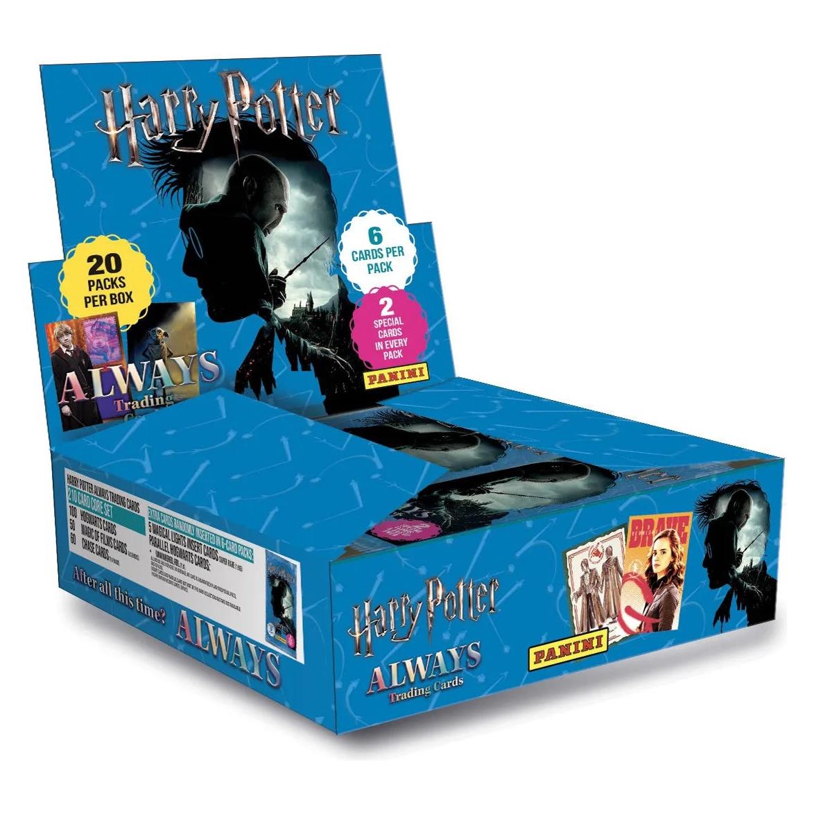 Panini Harry Potter Always Trading Cards Box of 20 Packs of 8 Cards (Booster Display, Booster Pack) (PNN03744)