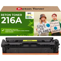 Fachgerecht aufbereitet für HP 216A / W2412A Yellow [ MIT Recycelten Original-CH...