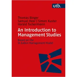 Bieger:An Introduction to Management St, Fachbücher von Samuel Heer, Simon Kuster, Harald Tuckermann, Thomas Bieger