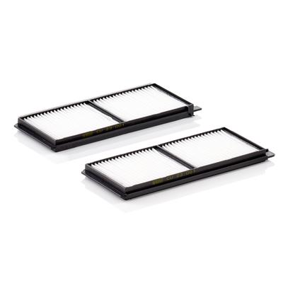 MANN-FILTER Filter, Innenraumluft cu230012 unter der Mittelkonsole für MAZDA