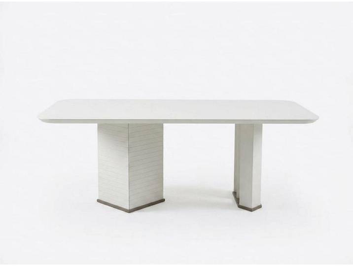 Xlmoebel Küchentisch Esstisch Weiß Design Küchentisch Esszimmer Tisch Luxus (1-St., 1-tlg)