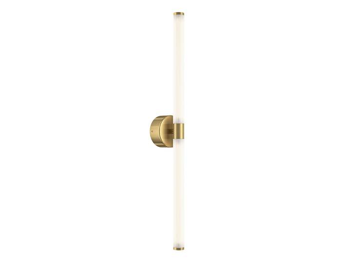 Applique murale LED Axis - Type A Ø 3cm Doré/Doré Aluminium / Verre LED Module LED