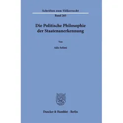 Selimi:Die Politische Philosophie der S, Fachbücher von Adis Selimi