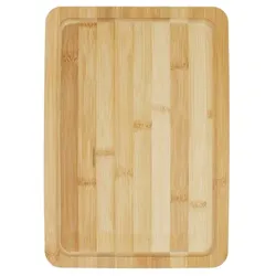 Tablett 23 x 33 cm Holz Beige Natur M (Medium)