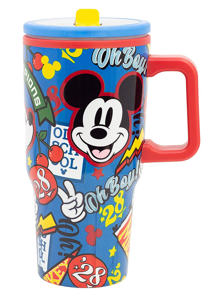 Stor Thermobecher "Mickey" in Blau - 640 ml - onesize