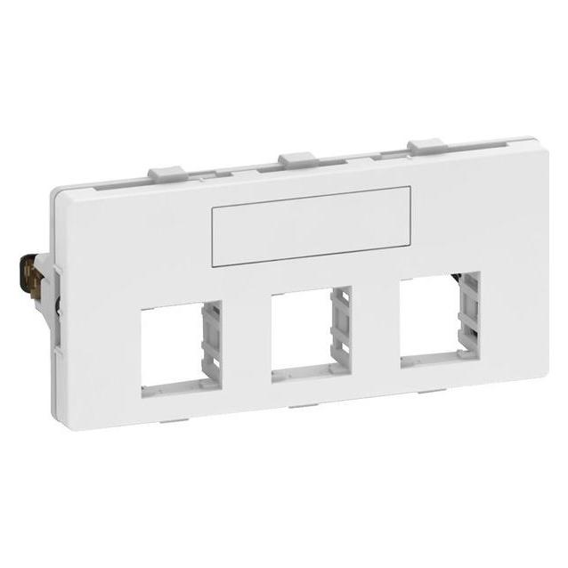 LK Dataudtag FUGA 2 modul, for 3 stk. Actassi konnektor, leveres uden konnektor, farve: (2 m) (540D6691)