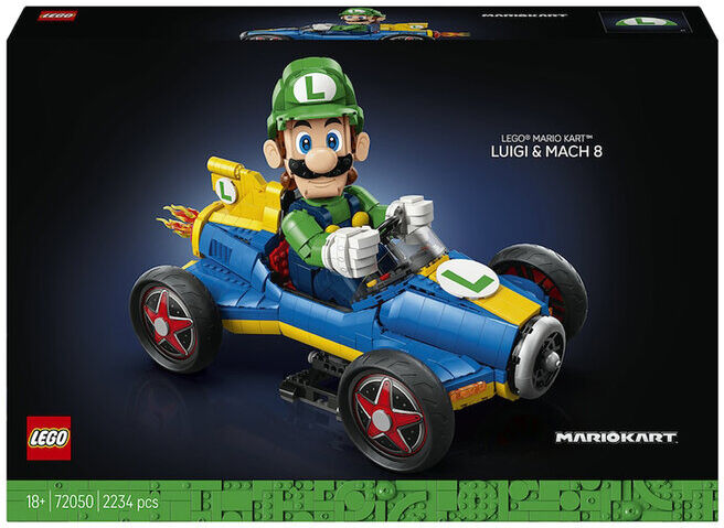 Lego MARIOKART LUIGI FLECHA 72050