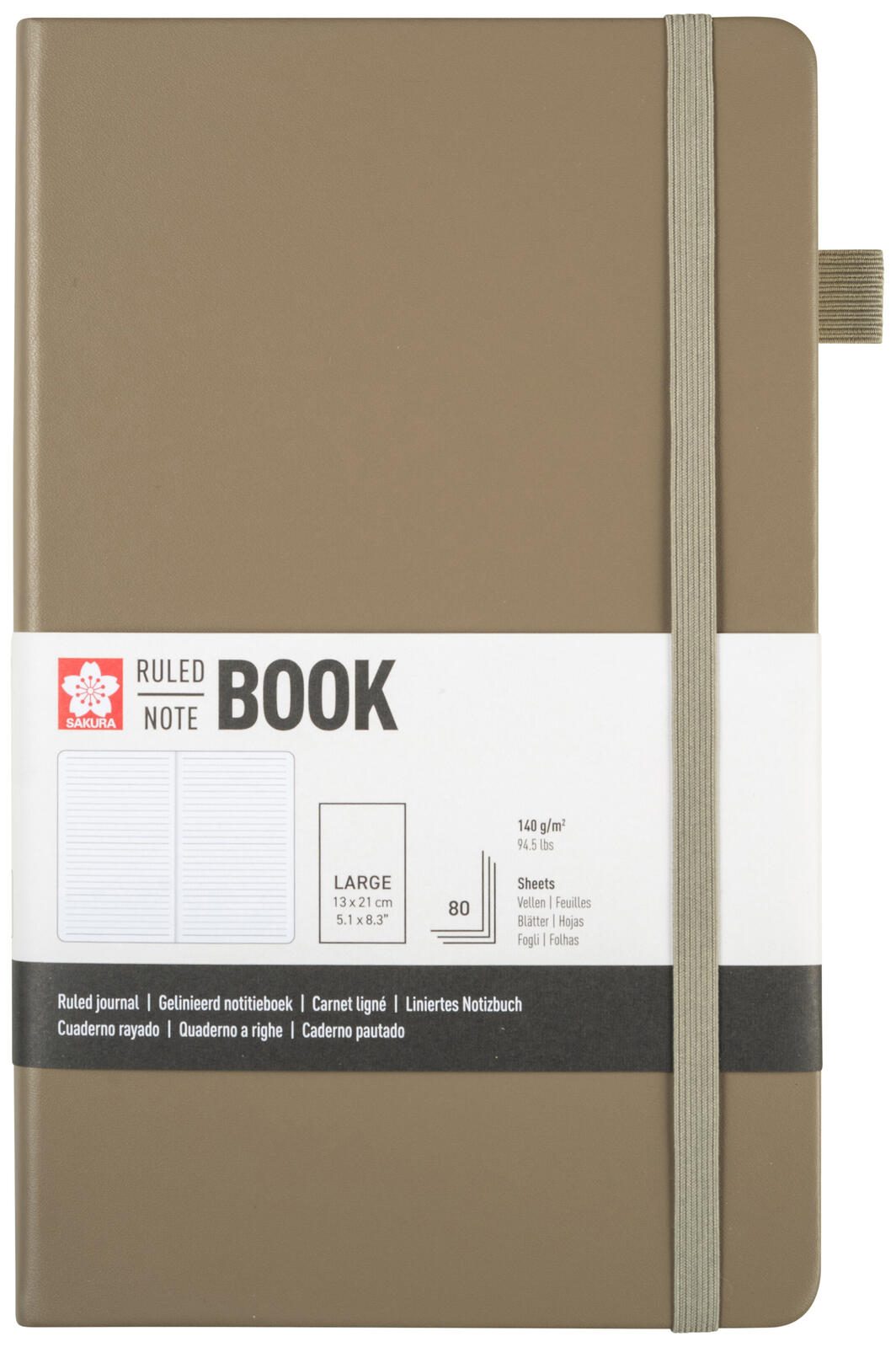 Sakura Notizbuch, liniert, 160 Seiten, ca. DIN A5 94147003
