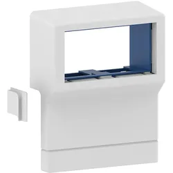 GGK 16651 Geräteträger SL-GT-2-9010, universell, für zwei Geräte 45x45 mm, alpinweiß SL-GT-2 (leer) SLGT2leer