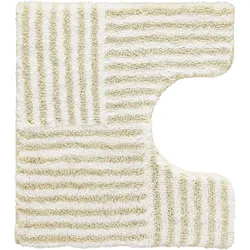 Kleine Wolke Badteppich Chelsea Sandbeige WC-Vorleger 55x50 cm