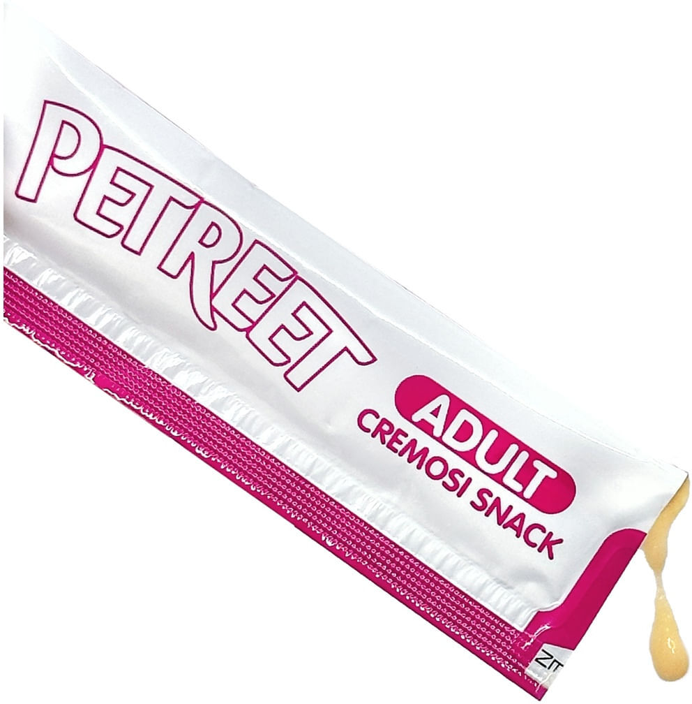 Petreet Cat Cremosi Snack 6x14G VITELLO