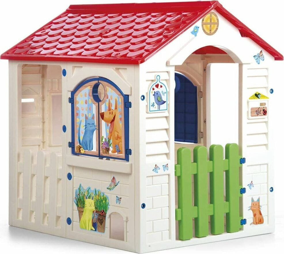 Big Buy Cooking Kinderspeelhuisje in landelijke cottage-stijl, B/D/H: 84 x 103 x 104 cm