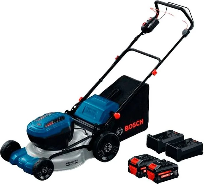 BOSCH Professional Akku-Rasenmäher GRA 18V2-46SP 0.600.8C8.201 (2 × 5,5 Ah)