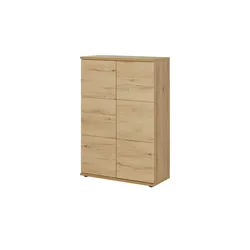 Highboard  Vineta ¦ holzfarben ¦ Maße (cm): B: 90 H: 132 T: 40.0