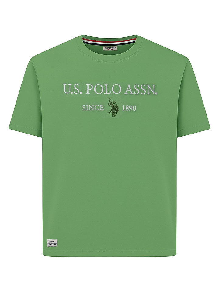 U.S. Polo Assn. Shirt in Grün - XL