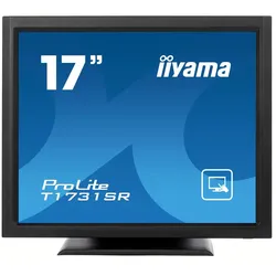 iiyama ProLite T1731SR-1 Computerbildschirm 43,2 cm (17") 1280 x 1024 Pixel LED Touchscreen Tisch Schwarz