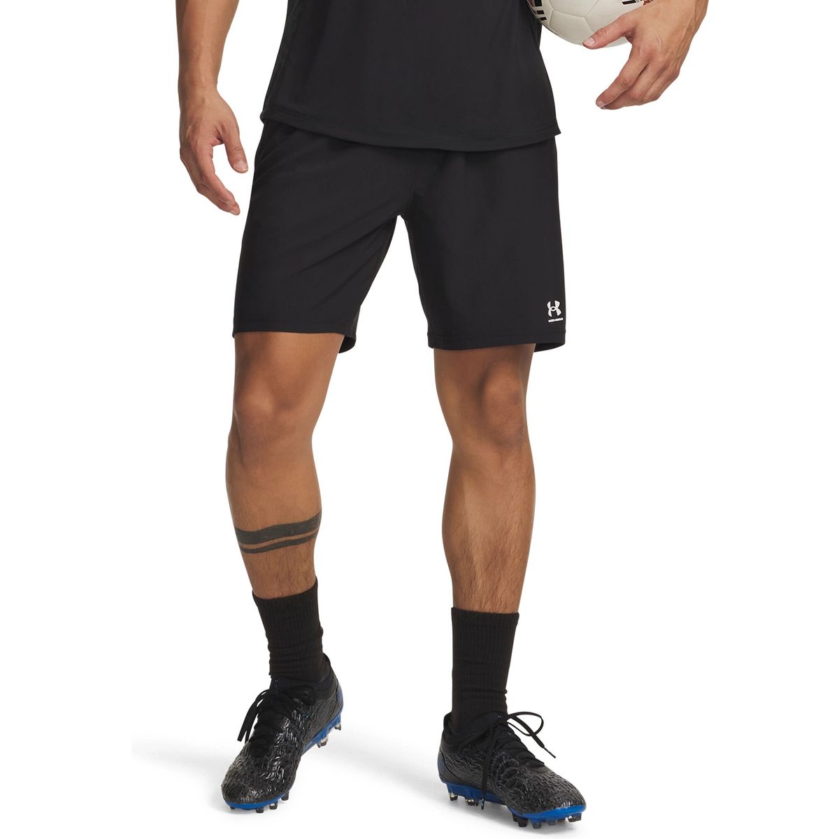 Under Armour M Challenger Pro Shorts black white (008) L 6009621-008-LG