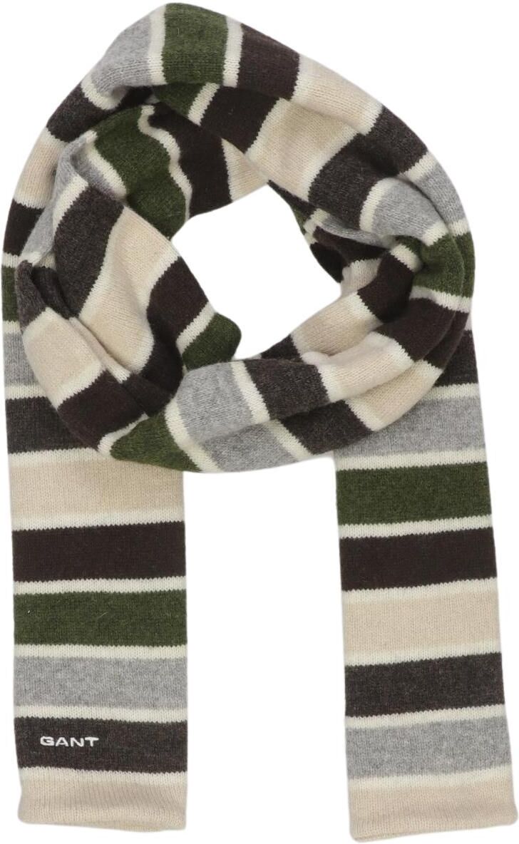 Gant Herren Schal oder Tuch, Mehrfarbig, Schurwolle - Second Hand