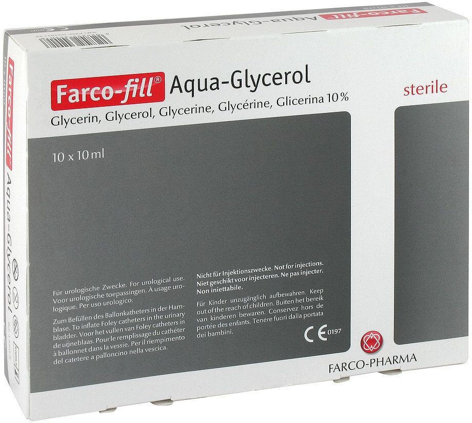 Farco-fill Aqua-glycerol 10X10ml
