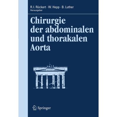 Chirurgie der abdominalen und thorakalen Aorta, Gebundene Ausgabe von R. I. Rückert,Bernd Luther,Wolfgang Hepp, Springer Berlin, 978-3-642-11718-3