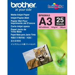 Brother BP - Papier, matt - A3 Nobi (328 x 453 mm) - 25 Blatt - für DCP J4210 Justio MFC-5890 MFC 5890, J4410, J4510,